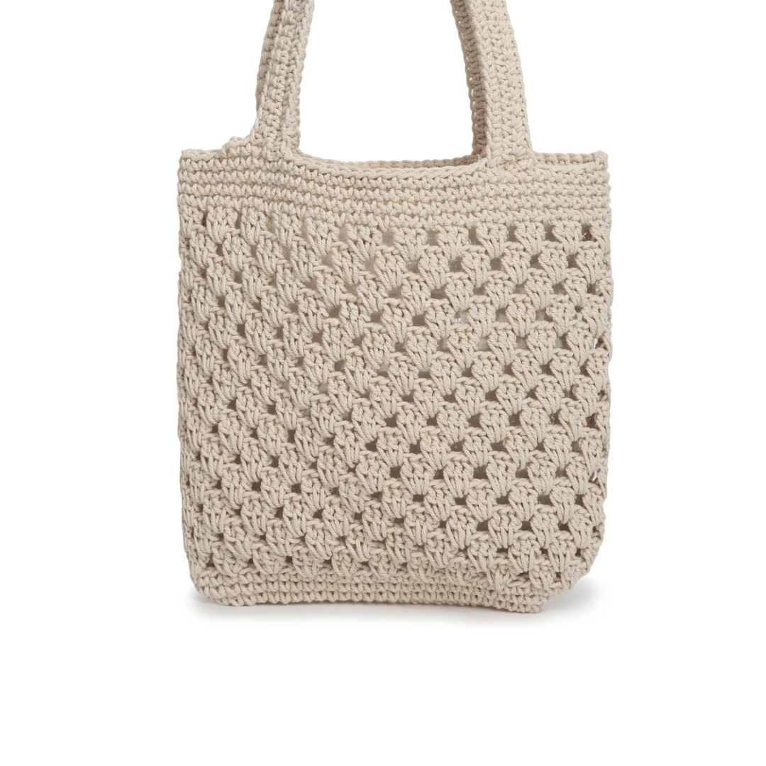 Trending Design Crochet Tote Bag For Women